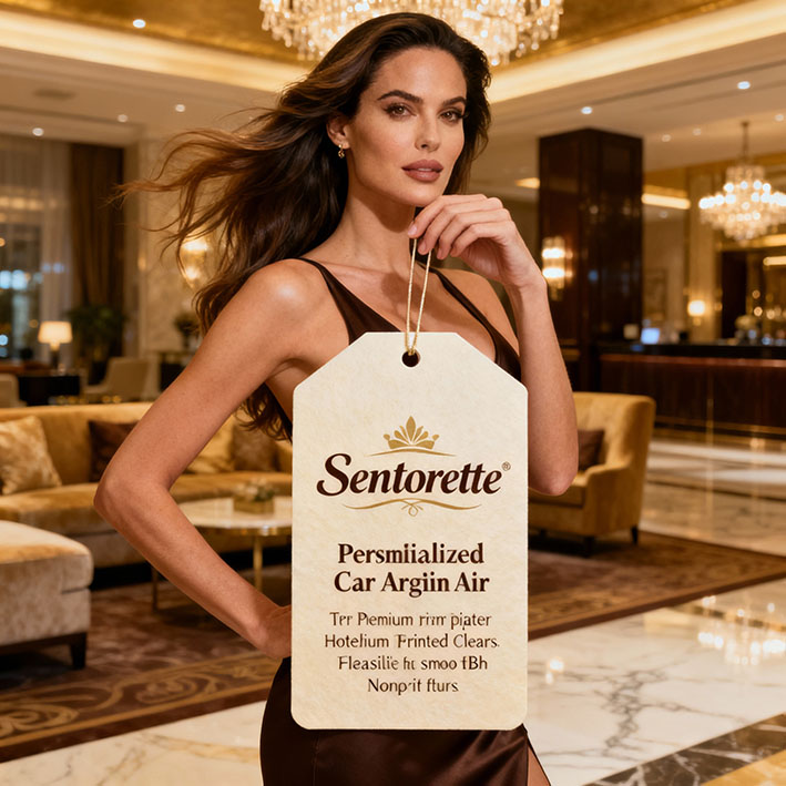 Personalized car air freshener: strengthens brand identity﻿﻿